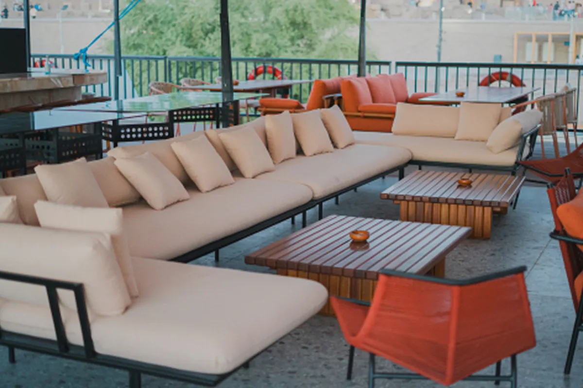 Sun deck of the Lady Mary Nile Cruise Nile cruise